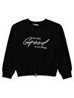 Civil Girls Kız Çocuk Sweatshirt 10-13 Yaş  Siyah