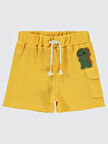 Civil Baby Erkek Bebek Şort 6-18 Ay Soft Sarı