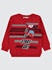 Civil Boys Erkek Çocuk Sweatshirt 2-5 Yaş Kırmızı