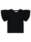 Civil Girls Kız Çocuk Tişört 2-5 Yaş Siyah