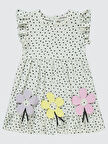 Civil Girls Kız Çocuk Elbise 2-5 Yaş Ekru