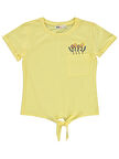Civil Girls Kız Çocuk Tişört 6-9 Yaş Açık Sarı