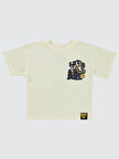Civil Boys Erkek Çocuk Tişört 2-5 Yaş Ekru