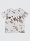 Civil Boys Erkek Çocuk Tişört 2-5 Yaş Ekru