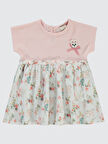 Civil Baby Kız Bebek Elbise 6-18 Ay Pudra