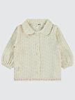 Civil Baby Kız Bebek Gömlek 6-18 Ay Ekru