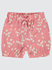 Civil Baby Kız Bebek Şort 6-18 Ay Gül Kurusu