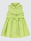 Civil Girls Kız Çocuk Elbise 2-5 Yaş Sarı
