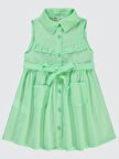 Civil Girls Kız Çocuk Elbise 2-5 Yaş Çağla Yeşili
