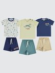 Civil Baby Erkek Bebek Takım 3'lü Set 6-18 Ay Lacivert