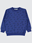 Civil Boys Erkek Çocuk Sweatshirt 2-5 Yaş Saks Mavisi