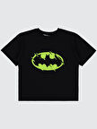 Batman Erkek Çocuk Tişört 6-9 Yaş Siyah