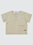Civil Boys Erkek Çocuk Gömlek 2-5 Yaş Bej