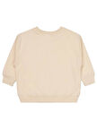 Civil Boys Cvl Team Etiketli 2-5 Yaş Sweatshirt - Bej 5-6 Yaş