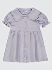 Civil Girls Kız Çocuk Elbise 2-5 Yaş Nazik Lavanta