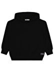 Civil Boys No Etiketli 6-9 Yaş Kapüşonlu  Sweatshırt - Siyah9-10 Yaş