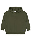 Civil Boys No Etiketli 6-9 Yaş Kapüşonlu  Sweatshırt - Haki7-8 Yaş