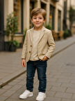 Pierre Cardin Erkek Çocuk Ceket 2-5 Yaş Bej