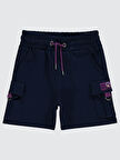 Civil Boys Erkek Çocuk Şort 10-13 Yaş Lacivert