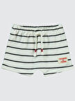 Civil Baby Erkek Bebek Şort 6-18 Ay Ekru