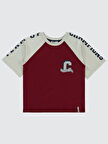 Civil Boys Erkek Çocuk Tişört 10-13 Yaş Bordo