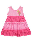 Civil Baby Kız Bebek Elbise 6-18 Ay Pembe