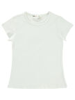 Civil Girls Kız Çocuk Tişört 2-5 Yaş Ekru