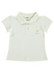 Civil Baby Kız Bebek Tişört 6-18 Ay Ekru