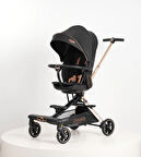 V16 Premium Bebek Arabası | Çift Yönlü, Katlanabilir, Ebeveyn Koltuklu, Doğumdan İtibaren Kullanım