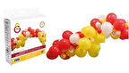 BALON DEKORANSYONU 3LÜ SET GALATASARAY SET 70'Lİ