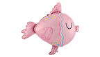 Folyo Balon 77x73 Balık Sevimli Pembe Balık