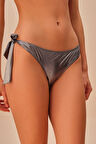 Suwen Yanı Bağcıklı Brazilian Bikini Alt