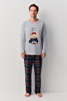 Suwen Teddy Bear Erkek Pijama Takımı