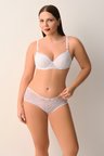 Suwen Lace Deluxe Yüksel Bel Dantelli Slip Külot