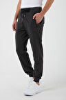 Slim Fit Beli Bağlamalı Fermuarlı Jogger Pantolon