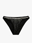 Taşlı Bikini Altı Normal Bel 