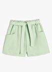 Koton Lastikli Bel Normal Yeşil Kız Çocuk Şort 4SKG40065AW