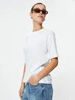 Basic Tişört Bisiklet Yaka Kısa Kollu