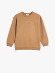 Basic Sweatshirt Uzun Kollu Bisiklet Yaka