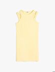 4SKG80139AK Koton  Kız Çocuk  Elbise SARI