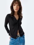 Slim Fit Basic Gömlek Uzun Kollu 