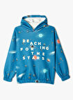 Koton Baskılı Erkek Çocuk  Lacivert Sweatshırt 5WKB10396TK