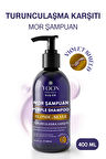 Turunculaşma Karşıtı Mor Şampuan 400ml – Sarı, Gri, Platin Saçlara Özel Renk Koruyucu