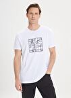 Altınyıldız Classics Beyaz Erkek T-Shirt 4A4824200011