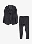 Altınyıldız Classics Normal Bel Slim Fit Siyah Erkek Takım Elbise 4A3010001061