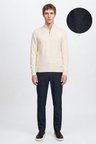 Pamuklu Slim Fit Dar Kesim Yan Cepli Casual Esnek Pantolon