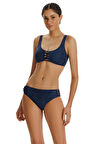 Zeki Iris Lacivert Bikini Takımı