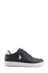 U.S. Polo Assn. THUNDER 5FX 101932536 Erkek Sneaker Ayakkabı Siyah 40-45 