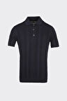 Düğmeli Polo Yaka Kısa Kol Erkek T-Shirt