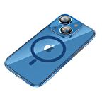 BİKAPAK MAGSLIM IPHONE 15 MAVİ KAPAK